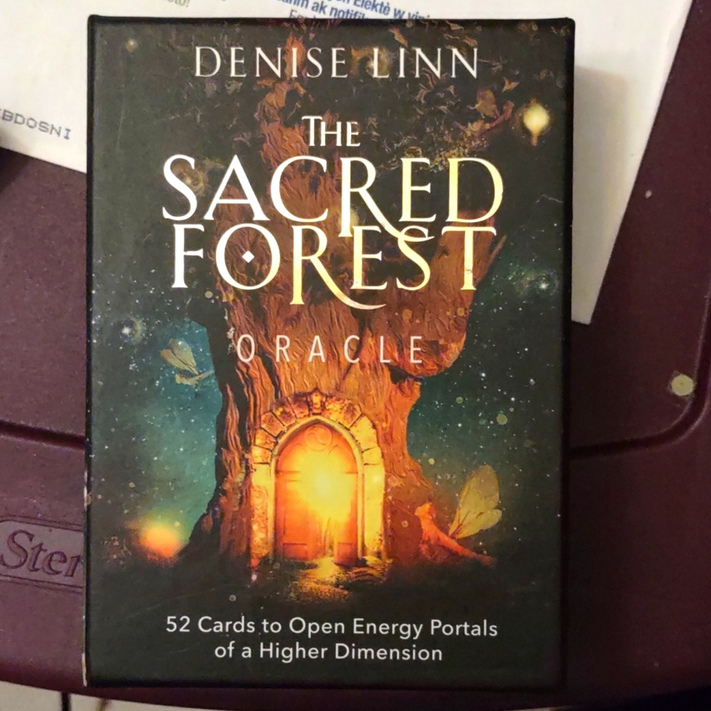 The sacred forest Oracle cards